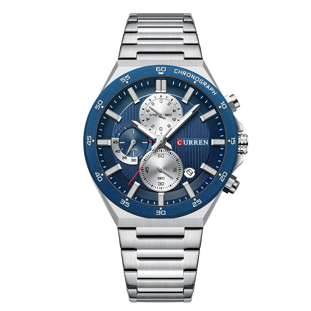 Neutre Waterproof Calendrier Hommes Business Sports Watch