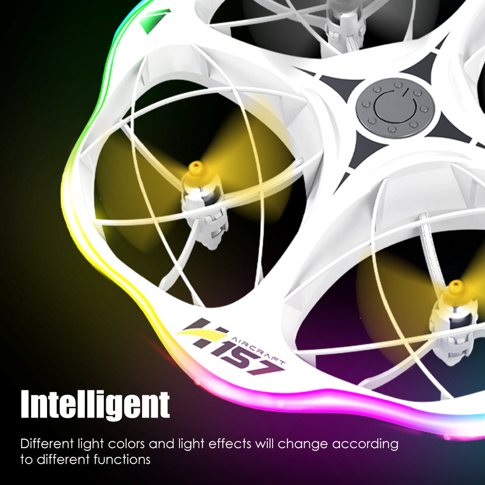 H158 Drone double électrique blanc