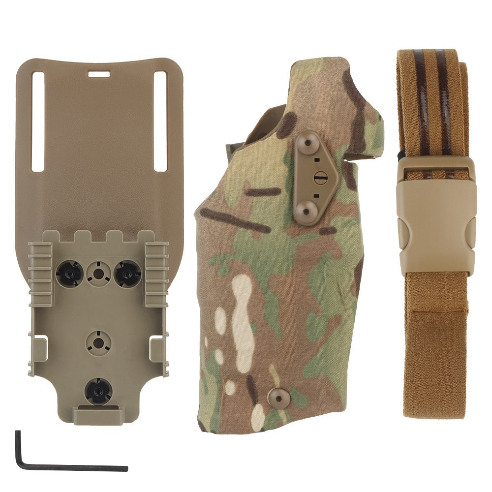 Tactiques de l'extérieur de la main gauche Waist Bag Warmer jambe