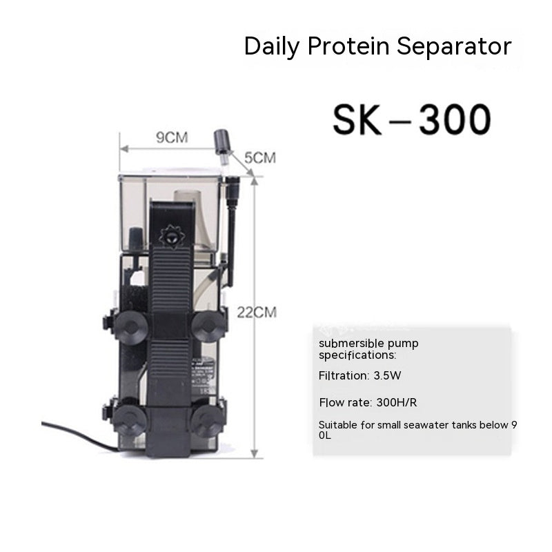 SK-300 Séparateur de protéines du réservoir de poisson Eau de mer Séparation des oeufs Eau de mer