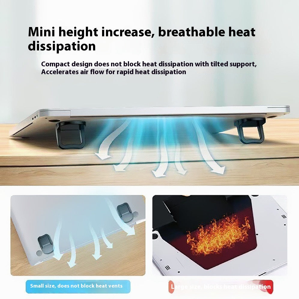 Support pour ordinateur portable Semelle intérieure de rehaussement pour ordinateur portable