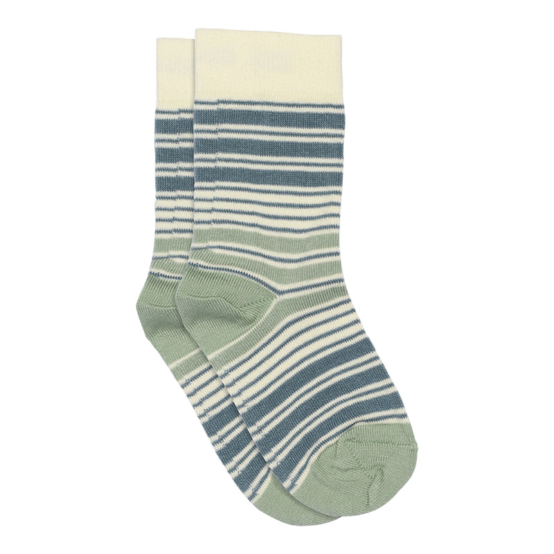 Chaussettes à cheville à mi-cuir rayées pour enfants pour garçons et filles