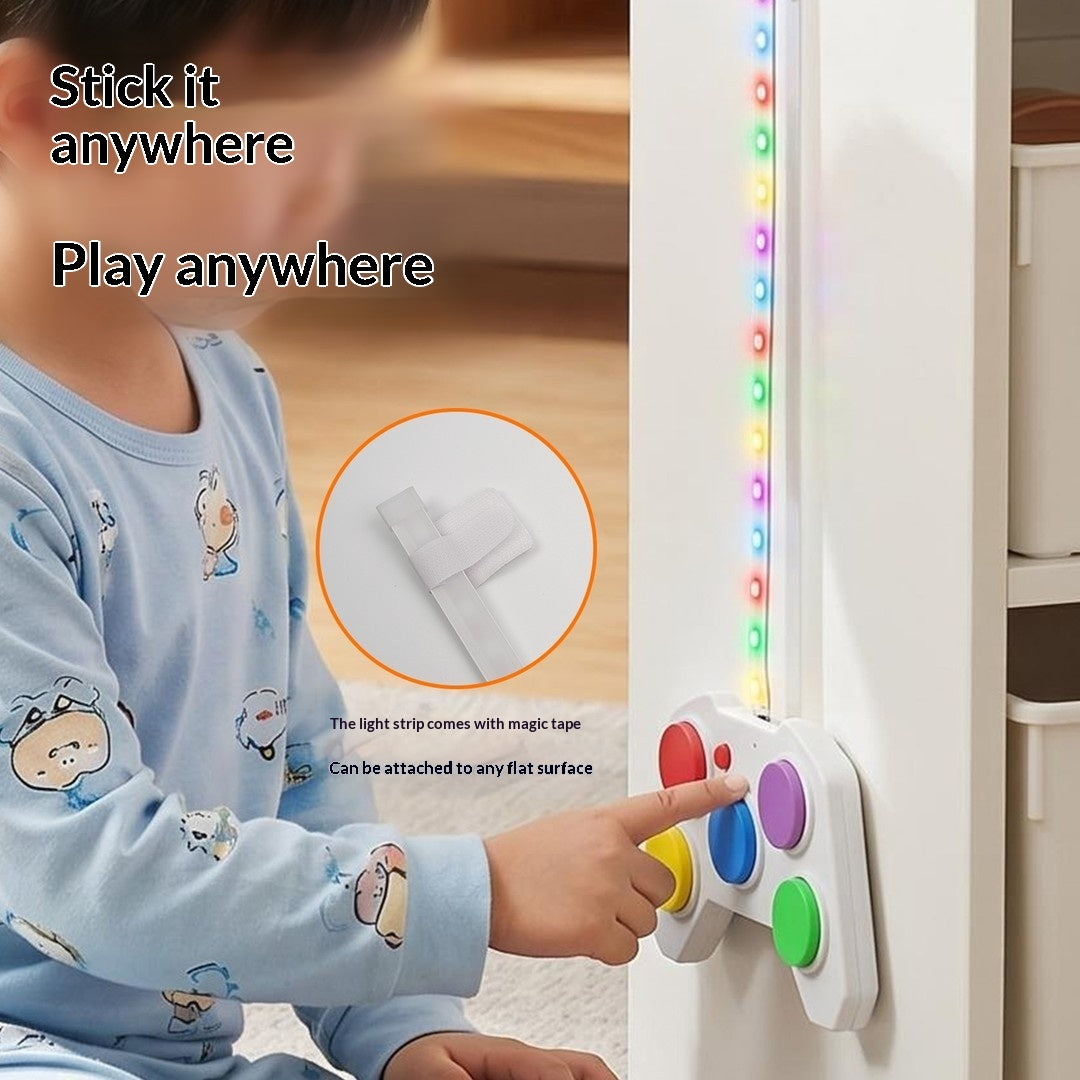 Educational game controller with dynamic melodies for children
