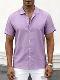 Chemise à manches courtes pour hommes