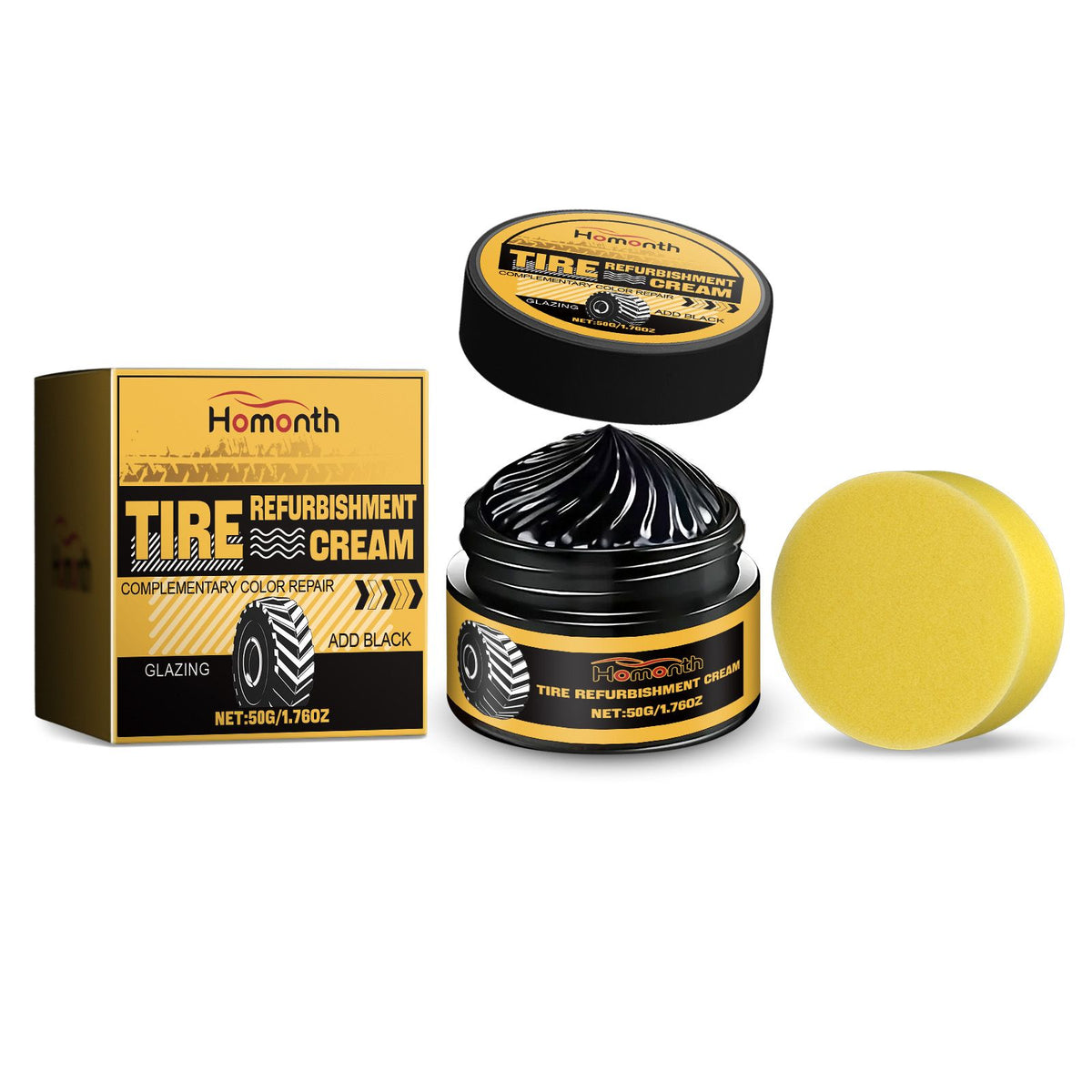 HOMONTH Kit de collage pour l'entretien des pneus automobiles