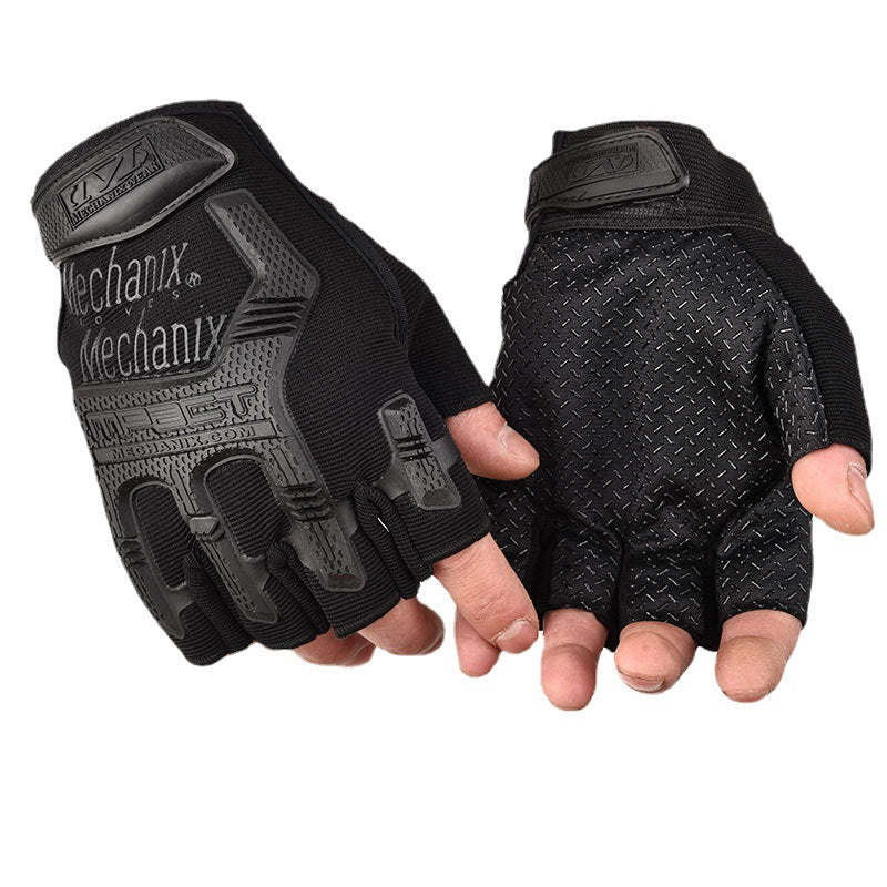 Gants de vélo d'été antidérapants pour sports de plein air pour hommes