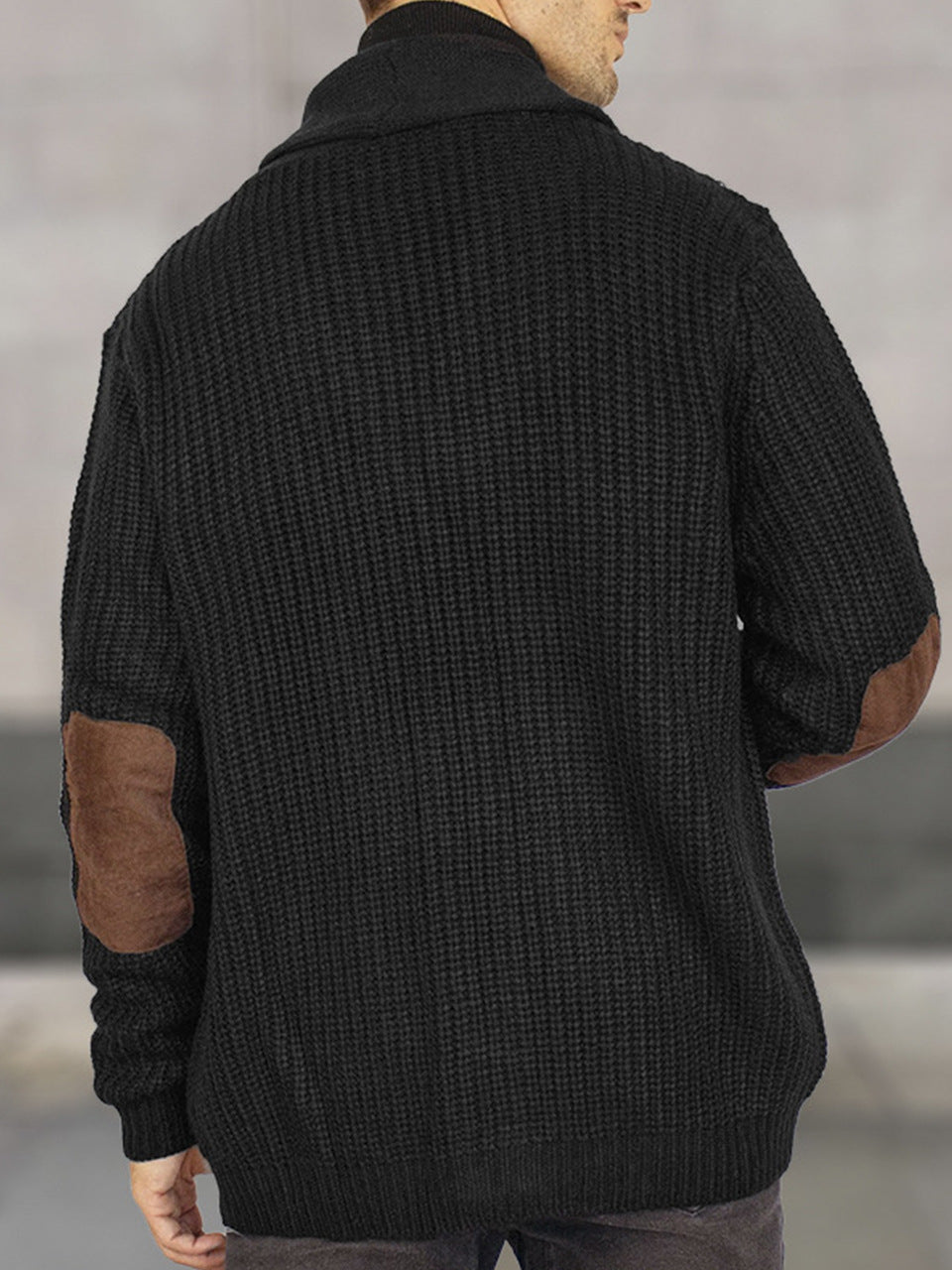 Chandails à effet suède fashionnable pour hommes