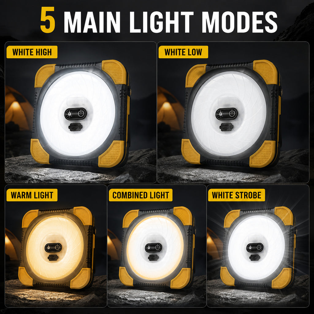 Lanterne de camping à LED D87 2 L