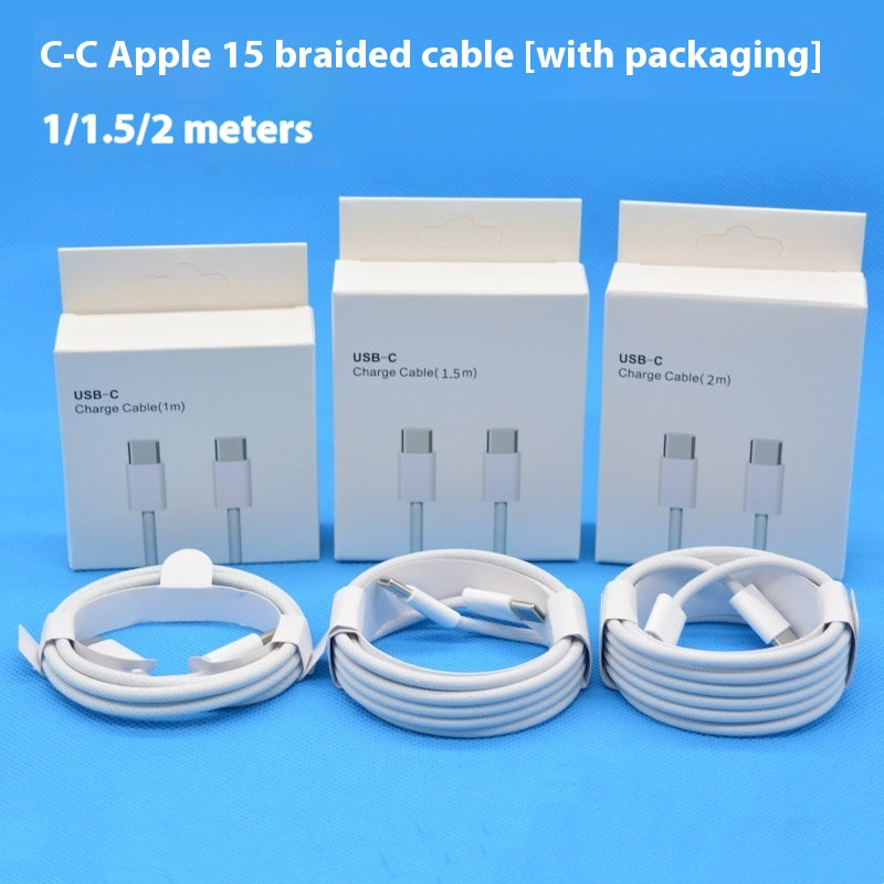 Câble de données Typec à double tête 5W ligne de charge rapide