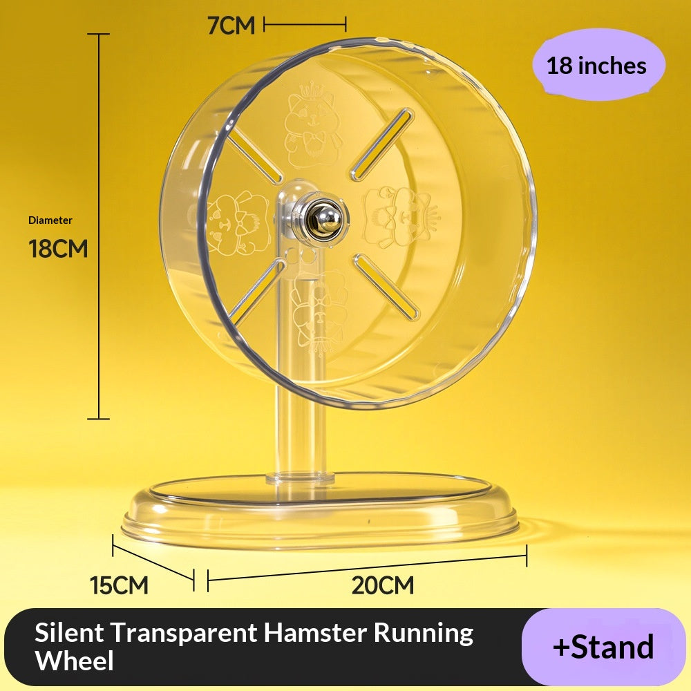 Hamster Running Wheel Silent Exercice de grande taille