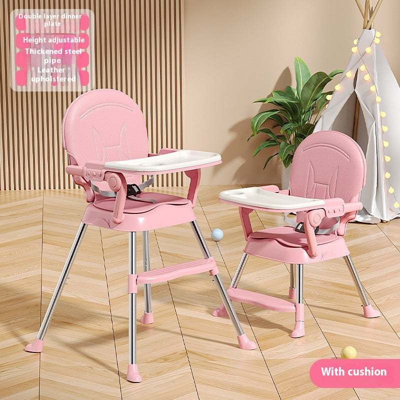 Chaise à manger pour enfants multifonctionnelle bébé