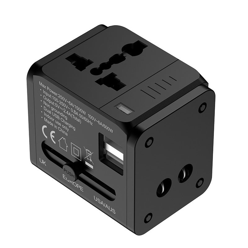 Adaptateur universel de port USB double chargeur multifonction