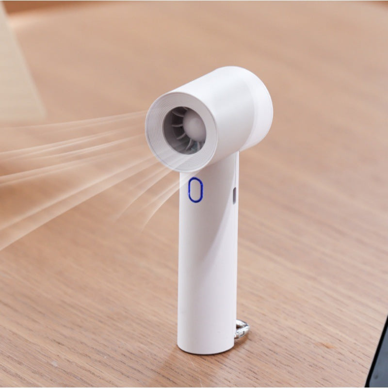 Robinet de fermeture à crochet et boucle Brushles Rechargeable Portable Mini ventilateur portatif