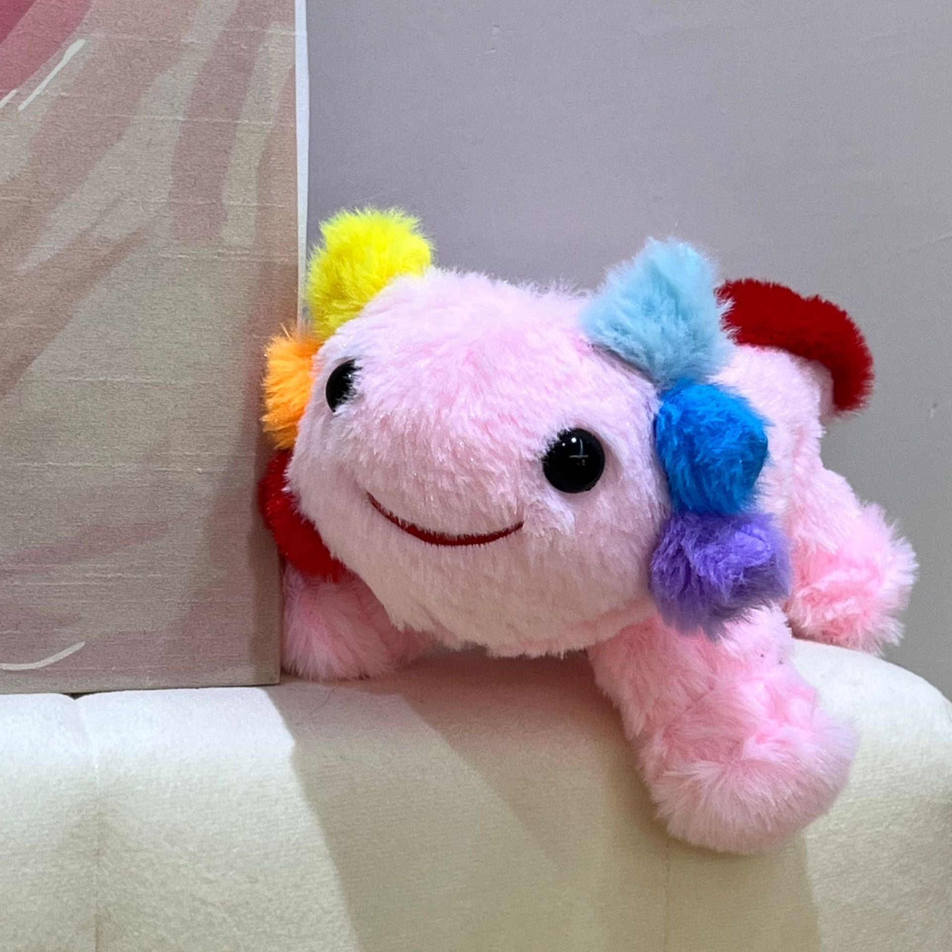Cadeau mignon de jouet de poupée de poisson coloré