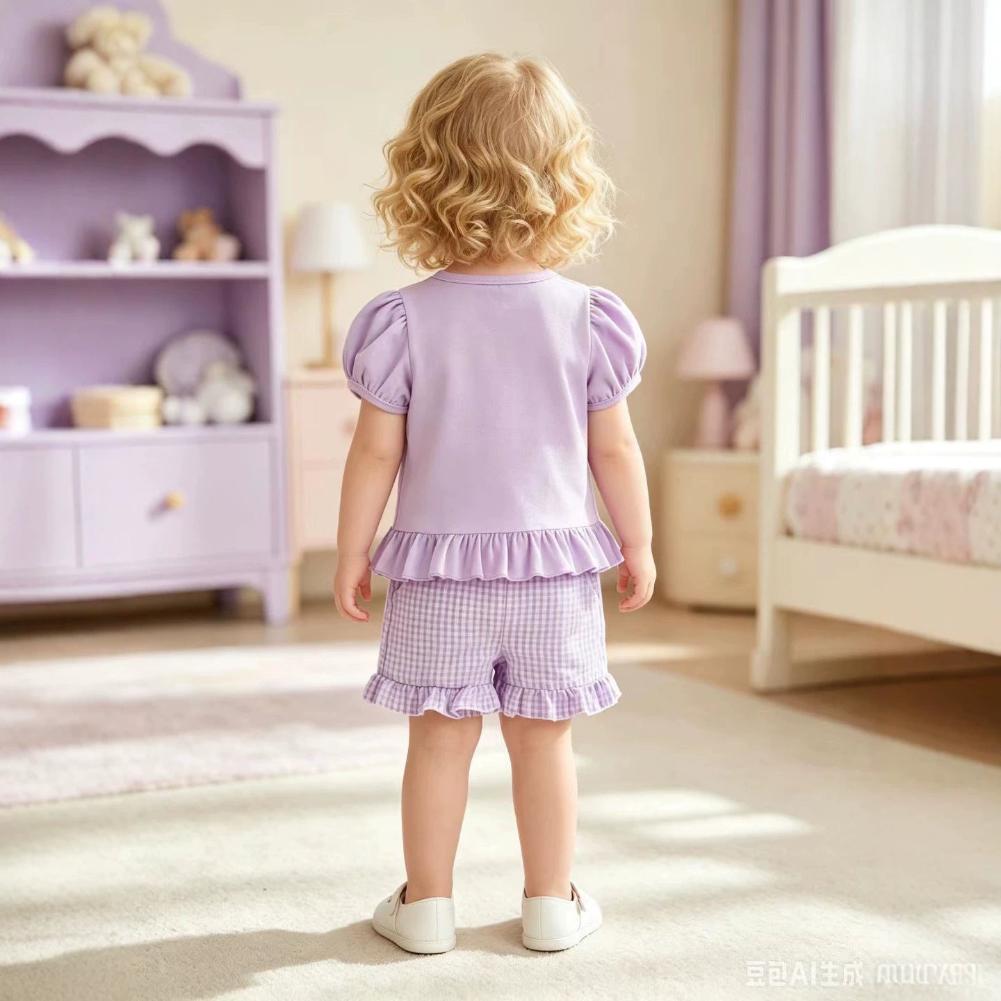 Jeu de shorts à deux mailles en tissu élastiqué plaqué