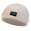 Bonnet en tricot de marque tendance pour les grandes têtes
