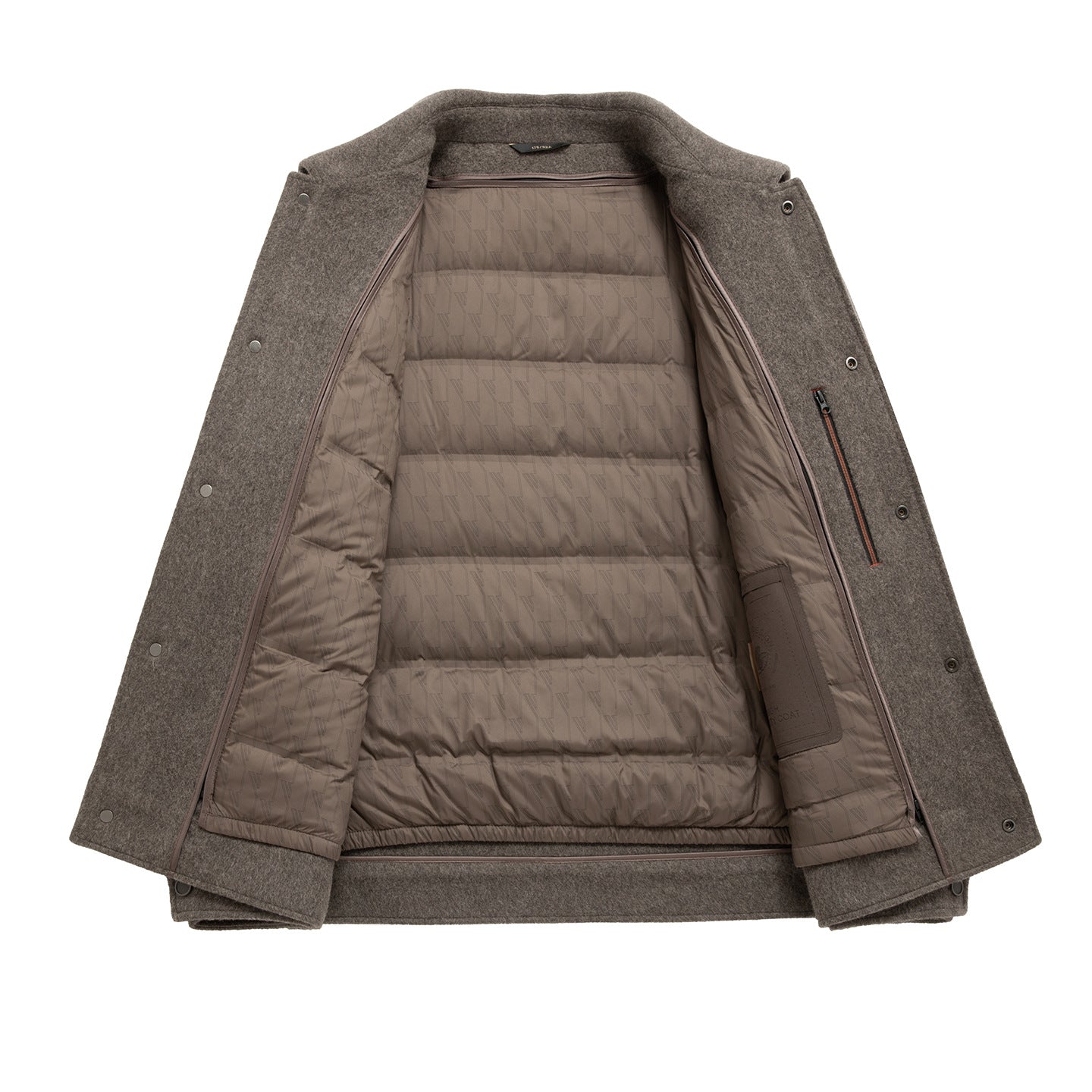 Manteau de laine à deux seins Hommes Vêtements de dessus