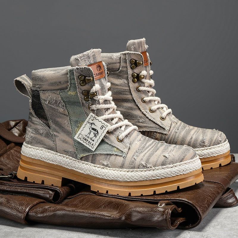 Denim d'automne haut de gamme pour hommes