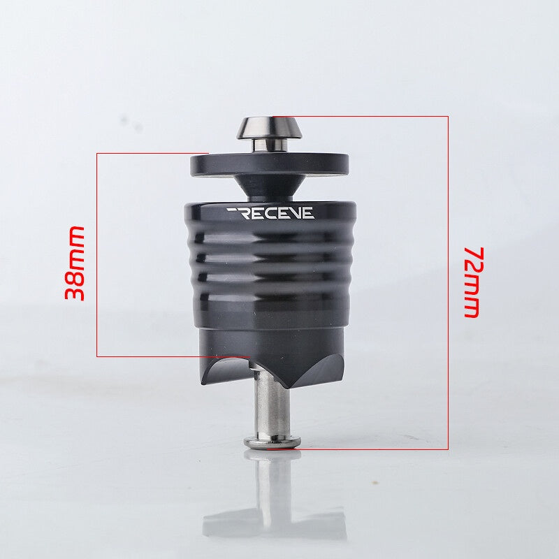 Ultra-light rear suspension system with titanium axle quick release spring