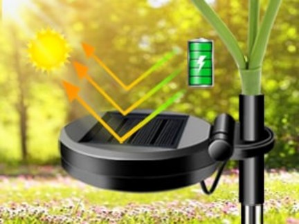 Lampes solaires LED Sunflower Garden
