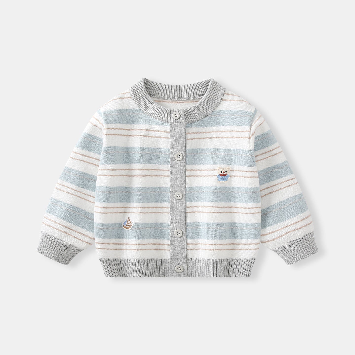 Chandail pour bébé Chemise tricotée pour bébé garçon