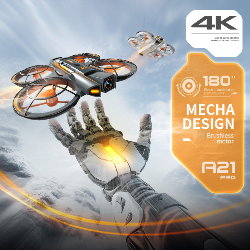 A21-4.3 Écran - Noir - Drone électrique double