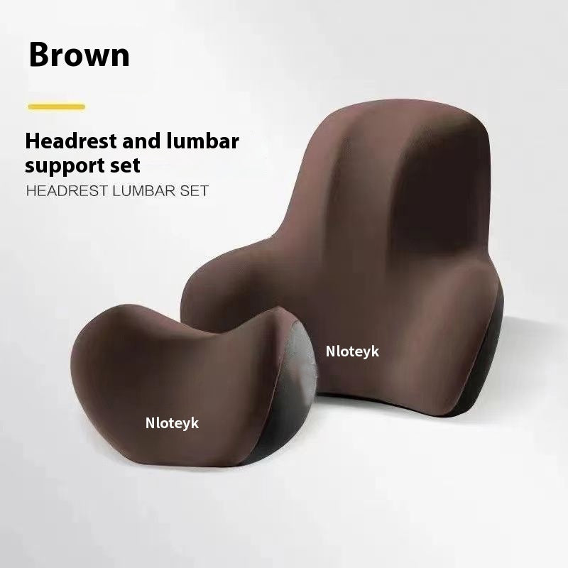 Four Seasons Universal Car Memory Mousse Coussin Dos Coussin Coussin Tête Cervical Spine