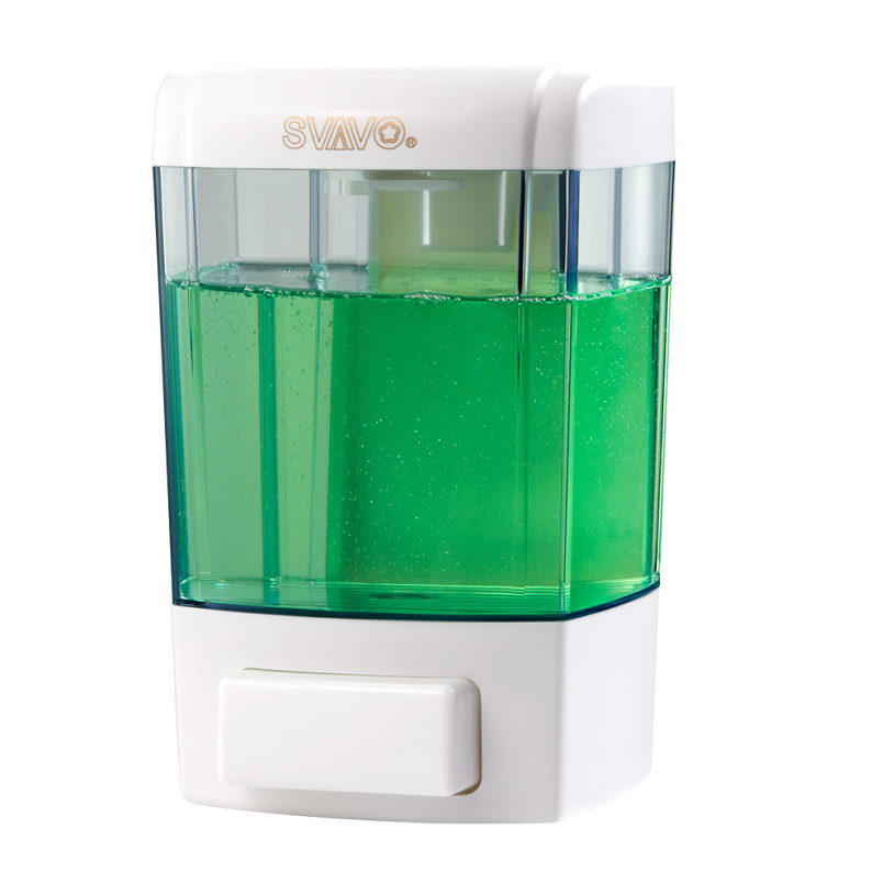 Ruiwo 700ml Wall Mounted Punching Free Press Distributeur de savon