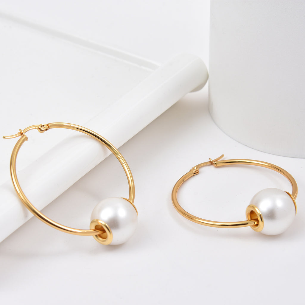 Boucles d'oreilles haut de gamme fashionnables été printemps