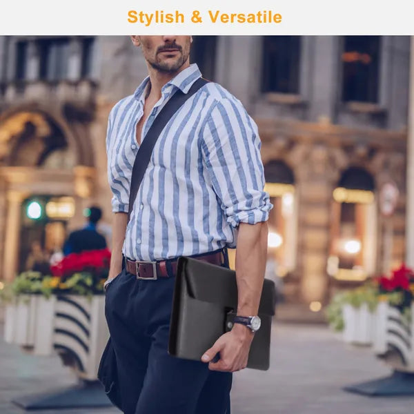 Dossier de portefeuille Padfolio Business Document Organizer PU Leather Padfolio Holder Case
