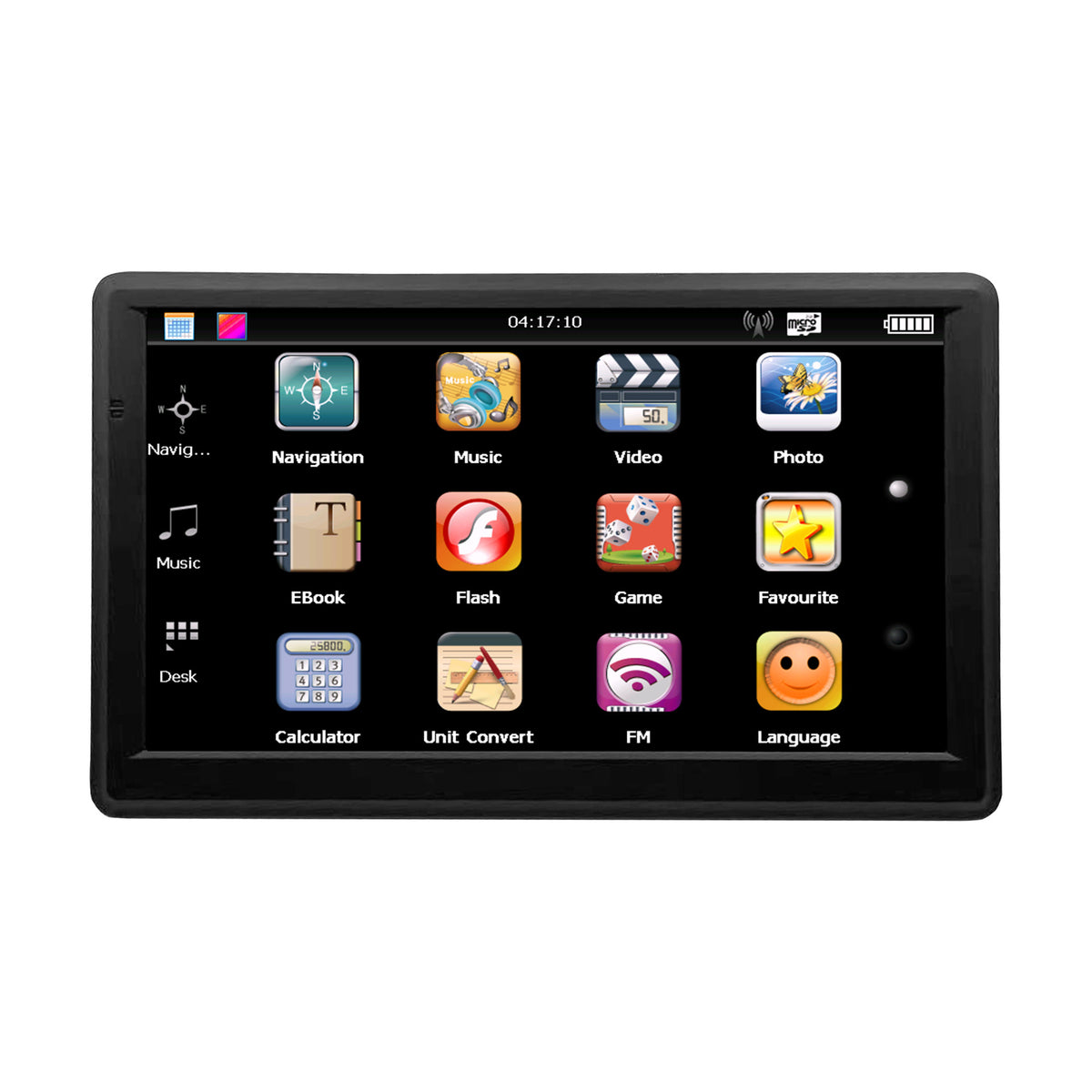 Portable 7 pouces GPS Navigateur HD 8g Voiture Wagon