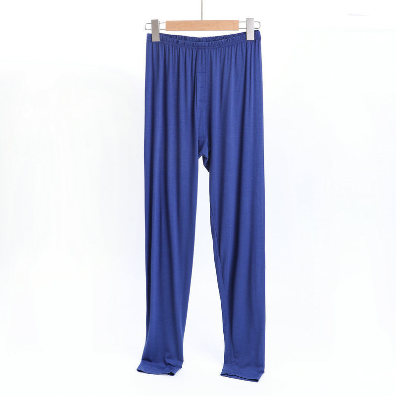 Pantalon pyjama modal d'été homme mince plus taille