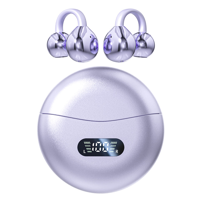 Paire d'écouteurs Bluetooth éponge-PC+ABS-1