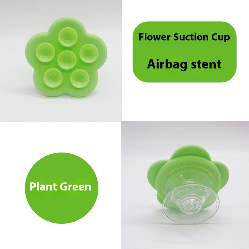 Cute Silicone Flower Airbag Bracket