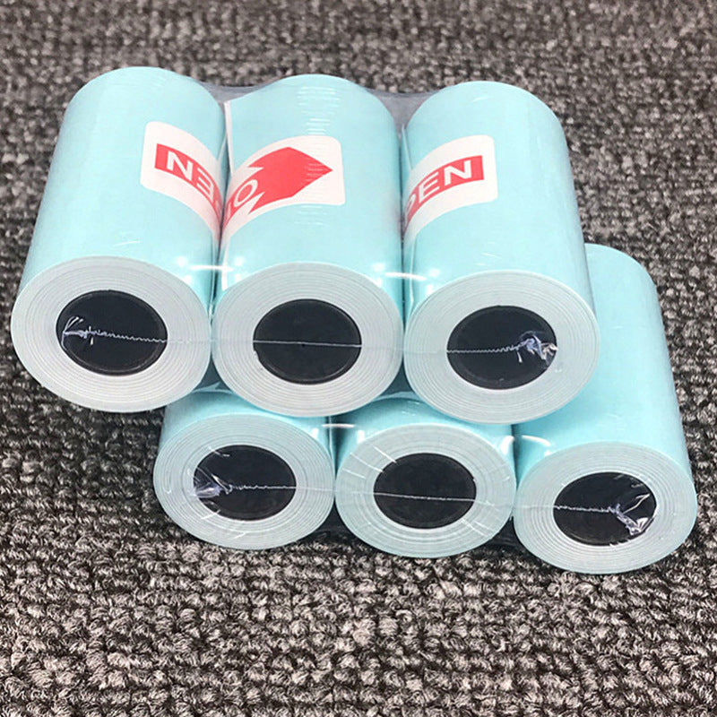 Impression d'étiquettes de couleur thermosensibles pour ruban adhésif autocollant