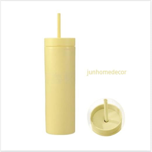 Simple en caoutchouc laque eau tasse-jaune-1 pièce