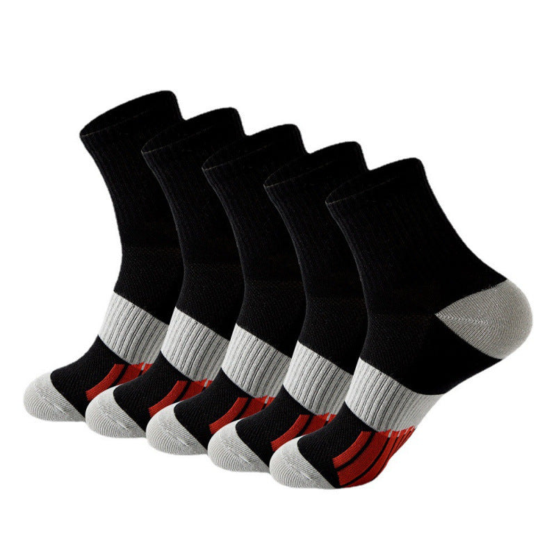 Chaussettes en tube moyen pour hommes