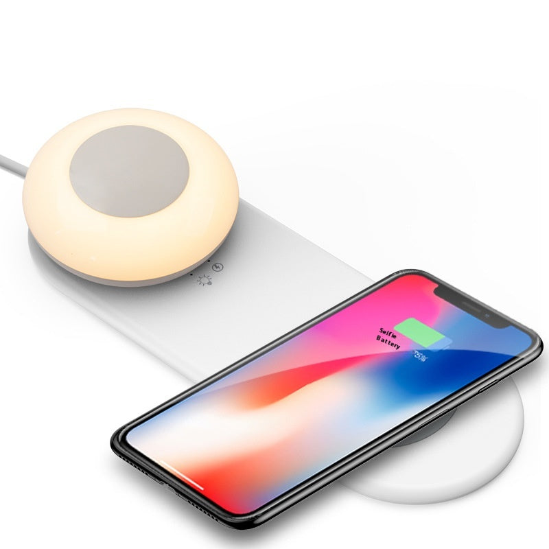 Chargeur de téléphone sans fil LED lampe de bureau Séparé Magnetic Touch