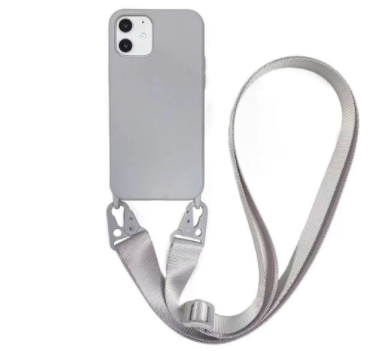 Cas de téléphone à élingue en silicone