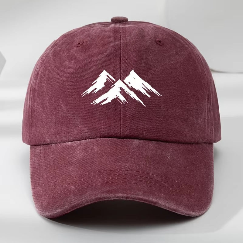 Imprimé Vintage Lavé Homme Lavé Casquette Casual