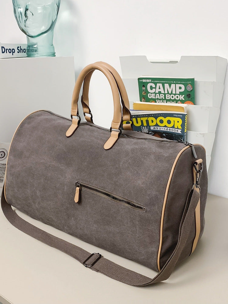 Grande capacité Fitness Séparation humide sèche pour hommes Sac Messenger léger à courte distance