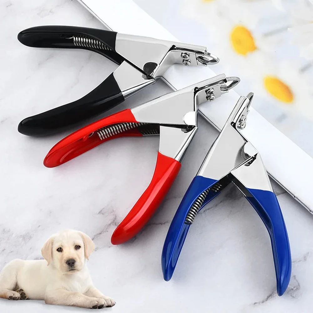 Cutter d'ongle de chien Type U Word False Conseils Professionnels Clippers de ongles Cutters droit Edge Ma