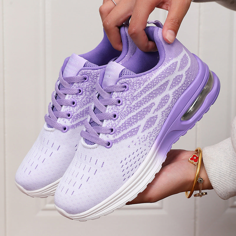 Flyknit Mesh Respirant Bas-top Sneakers Coussinés Soft-soled