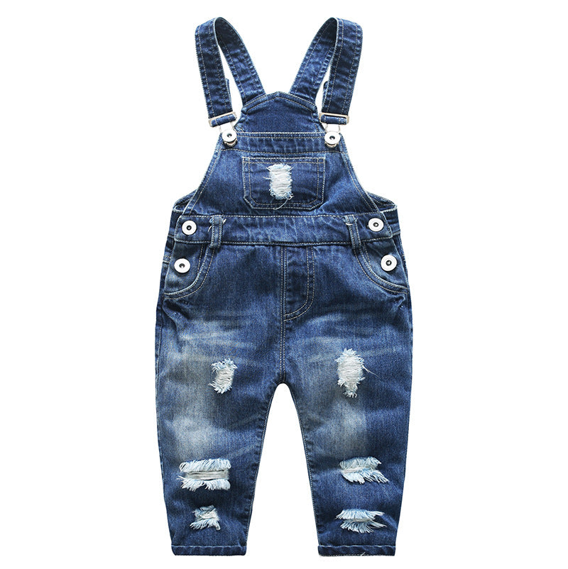 Pantalons de suspense en denim simple mode pour garçons