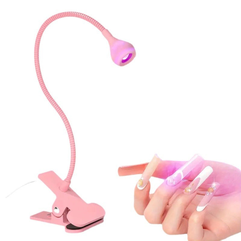 Lampe Gooseneck lampe de table USB avec clou de pince de colle UV polonaise