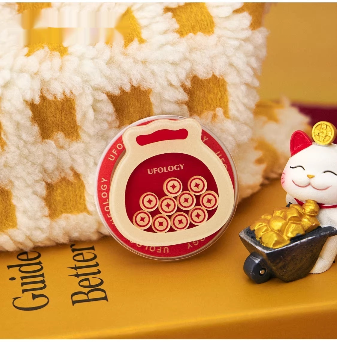 Cas de téléphone magnétique tout-couverture de style chinois