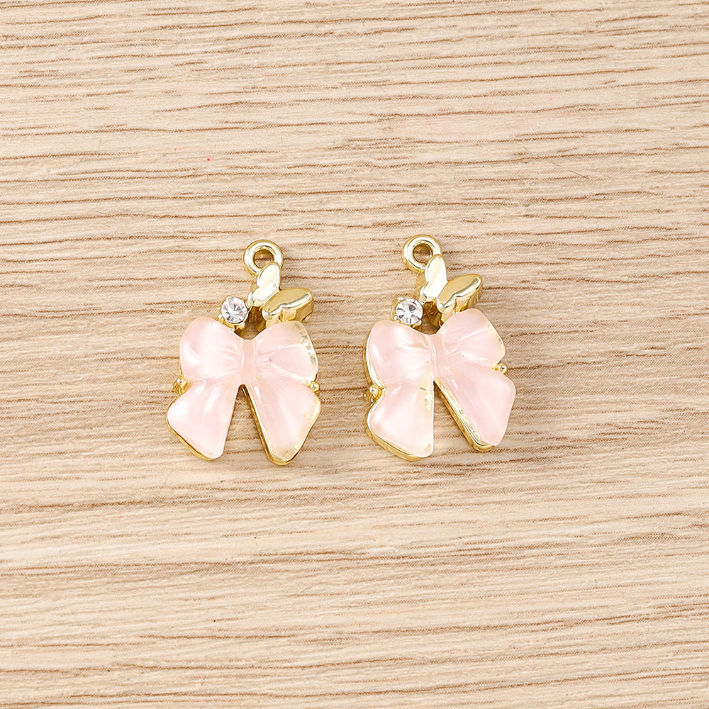 5 pièces par paquet Exquise Strass Flower Accessoires