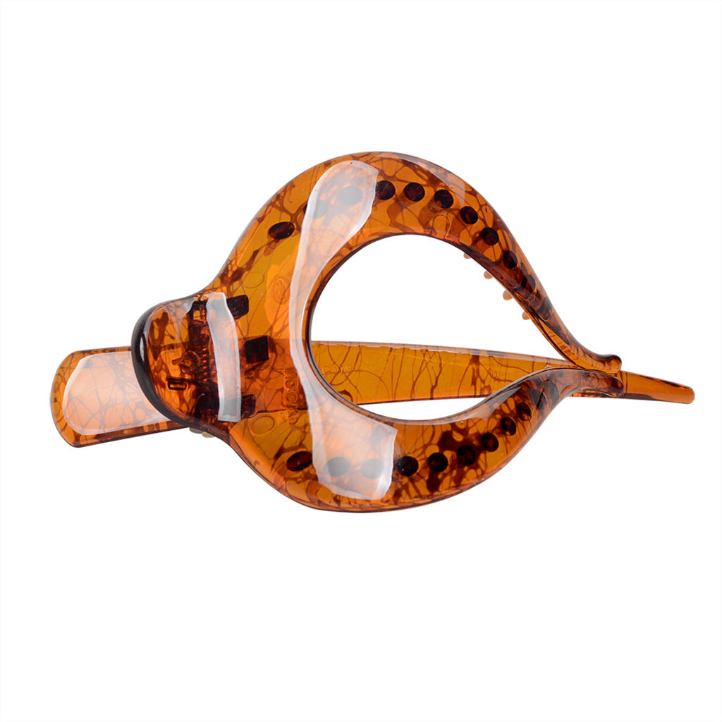 Shark Clip Sweet One Stroke à travers le coeur Duckbill Clip