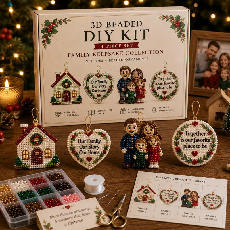 3D Perles Icônes de Noël Kit de bricolage