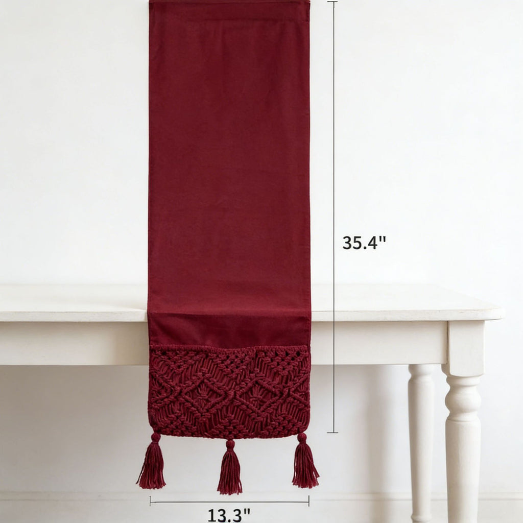 Sac de rangement d'armoires de Sofa Bohemian tissé à la main